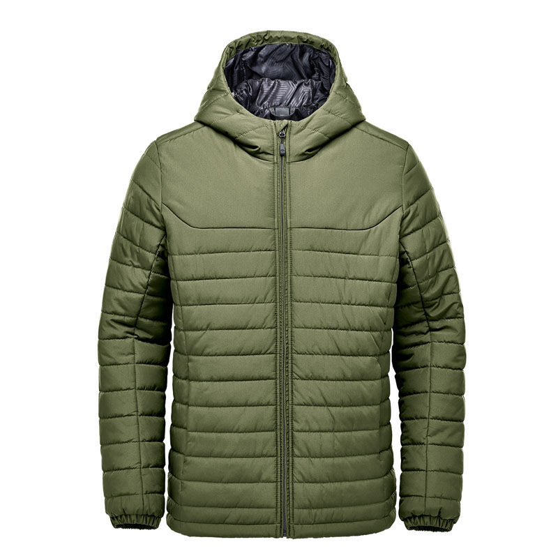 Stormtech Men's Nautilus Quilted Hoody in Sage Green