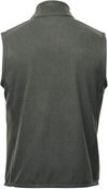 Am image of a Custom Stormtech Mens Montauk Fleece Vest in Granite!