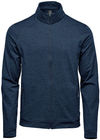 Am image of a Custom Stormtech Mens Treeline Performance Jacket in Dark Navy Heather!