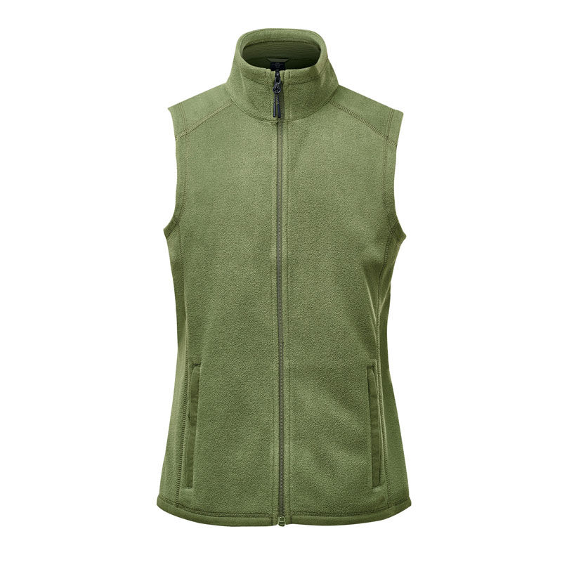 Stormtech Womens Montauk Fleece Vest in Sage Green