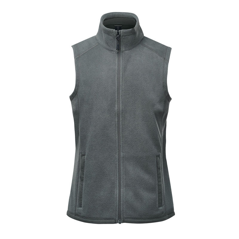 Stormtech Womens Montauk Fleece Vest in Granite