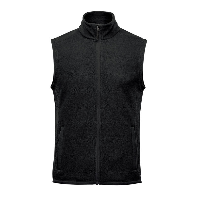Stormtech Mens Montauk Fleece Vest in Black