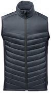 Am image of a Custom Stormtech Mens Montserrat Thermal Vest in Indigo/Midnight!