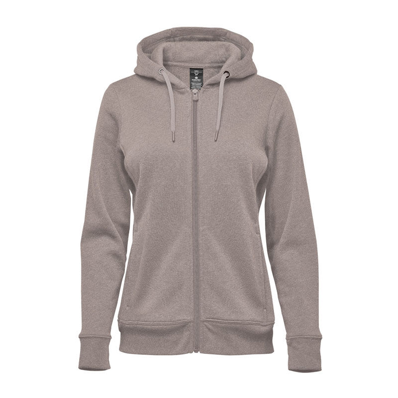 Stormtech Womens Monashee Fleece Full Zip Hoody in Taupe