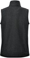 Am image of a Custom Stormtech Womens Novarra Vest in Carbon Stripe!