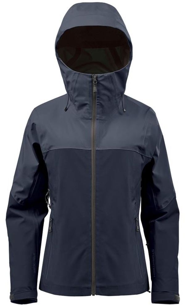 Am image of a Custom Stormtech Womens Vertex Stormshell in Dusk/Midnight!
