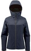 Am image of a Custom Stormtech Womens Vertex Stormshell in Dusk/Midnight!
