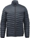 Am image of a Custom Stormtech Mens Montserrat Thermal Jacket in Indigo/Midnight!