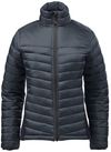 Am image of a Custom Stormtech Womens Montserrat Thermal Jacket in Indigo/Midnight!