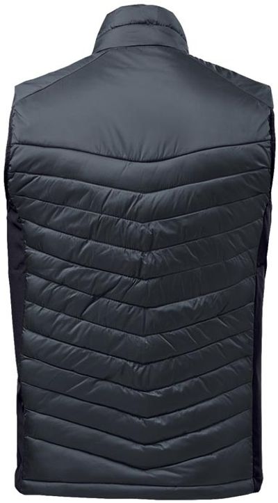 Am image of a Custom Stormtech Mens Montserrat Thermal Vest in Indigo/Midnight!