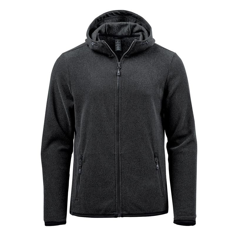 Stormtech Mens Novarra Full Zip Hoody in Carbon Stripe
