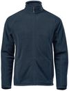 Am image of a Custom Stormtech Mens Montauk Fleece Jacket in Midnight!