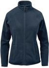 Am image of a Custom Stormtech Womens Montauk Fleece Jacket in Midnight!