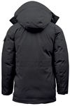 Am image of a Custom Stormtech Mens Denali Parka in Black/Granite!