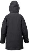 Am image of a Custom Stormtech Womens Denali Parka in Black/Granite!