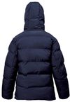 Am image of a Custom Stormtech Womens Explorer Thermal Jacket in Midnight!