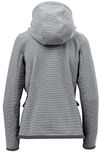 Am image of a Custom Stormtech Womens Medusa Fleece Hoody in Zinc Stripe!