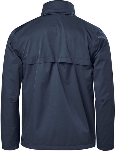 Am image of a Custom Stormtech Mens Scirocco Lightweight Shell in Navy!