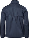 Am image of a Custom Stormtech Mens Scirocco Lightweight Shell in Navy!
