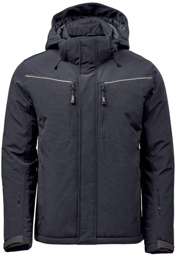 Am image of a Custom Stormtech Men's Steelhead Thermal Jacket in Midnight/Midnight!