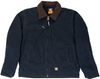 Am image of a Custom Berne Mens Highland Washed Gasoline Jacket in MIDNIGHT!