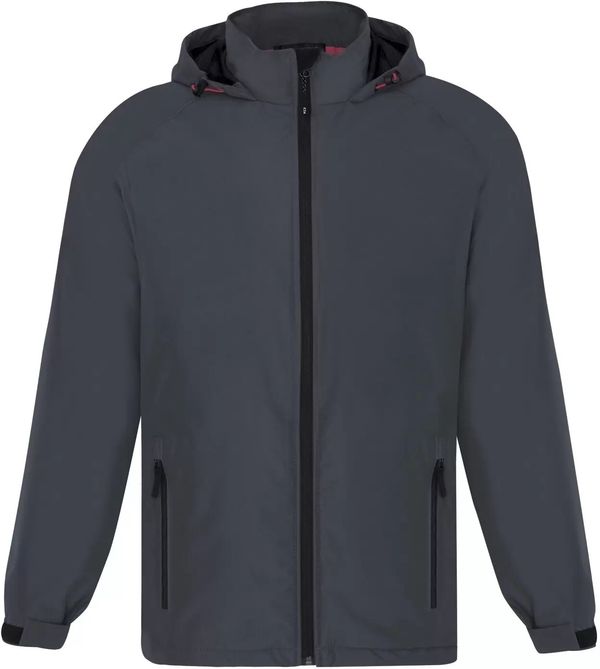 Am image of a Custom Coal Harbour All Season Water Repellent Mesh Lined Jacket in Asphalt!