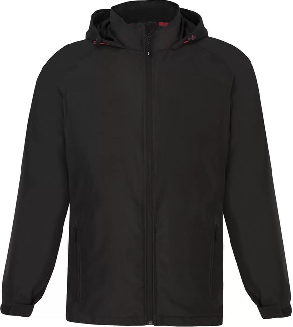 Am image of a Custom Coal Harbour All Season Water Repellent Mesh Lined Jacket in Black!