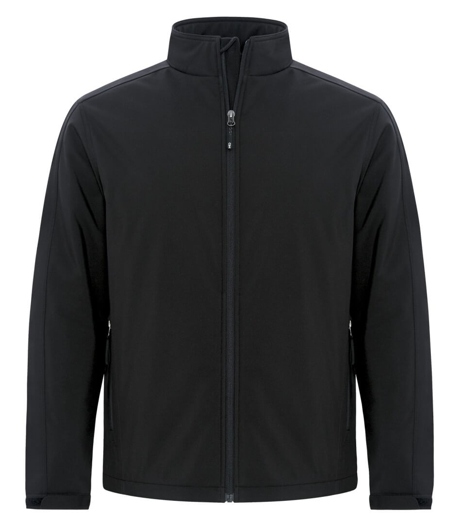 Coal Harbour Everyday Insulated Water Repellent Soft Shell Jacket in Black