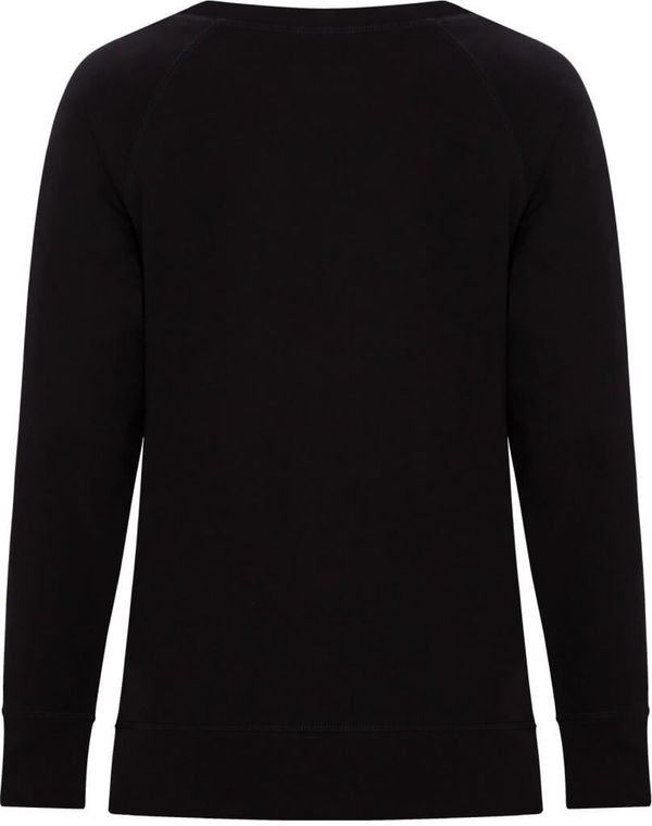 Am image of a Custom KOI ELEMENT OPEN CREW LADIES' FLEECE in Onyx!