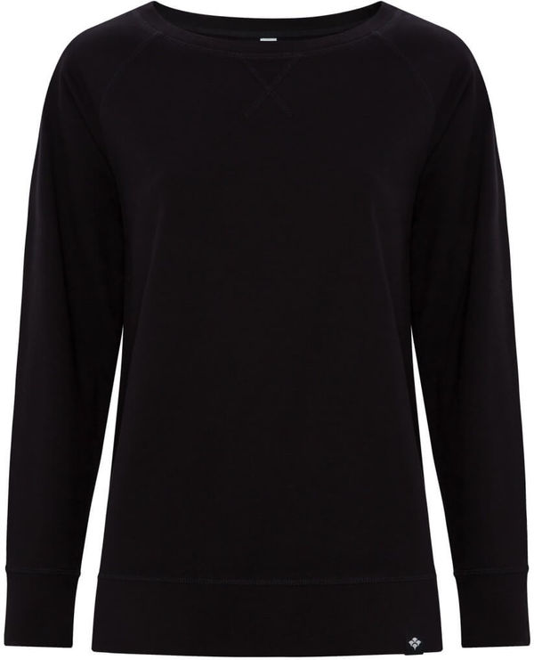Am image of a Custom KOI ELEMENT OPEN CREW LADIES' FLEECE in Onyx!