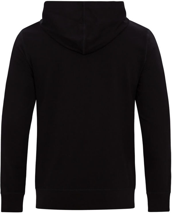 Am image of a Custom Koi Element Pullover Hooded Fleece in Onyx!