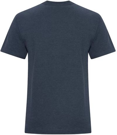 Am image of a Custom Koi Element Tee in Indigo!