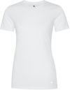 Am image of a Custom Koi Element Ring Spun Blend Ladies Tee in White!