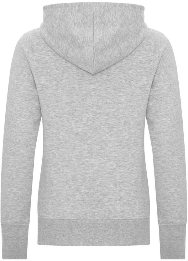 Am image of a Custom ATC ESACTIVE CORE FULL ZIP HOODED LADIES SWEATSHIRT in Athletic Grey!
