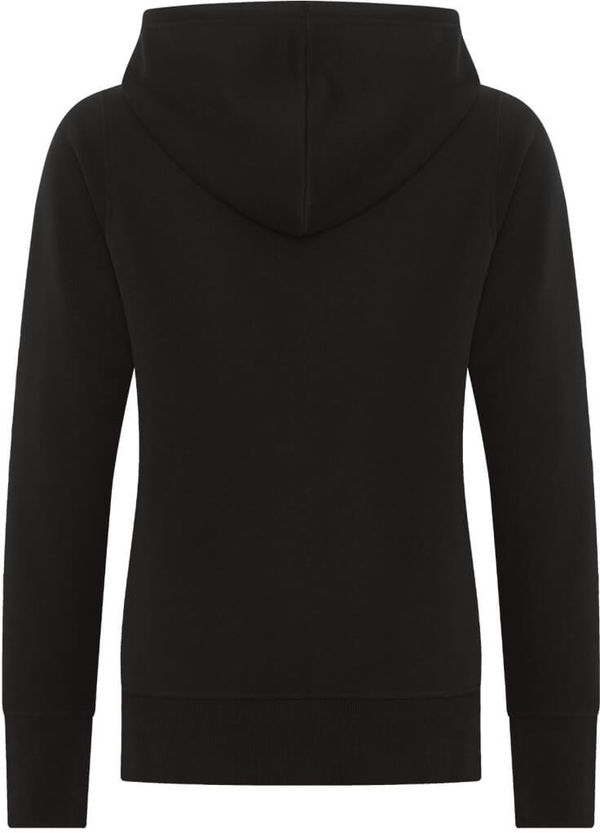 Am image of a Custom ATC ESACTIVE CORE FULL ZIP HOODED LADIES SWEATSHIRT in Black!