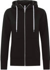 Am image of a Custom ATC ESACTIVE CORE FULL ZIP HOODED LADIES SWEATSHIRT in Black!