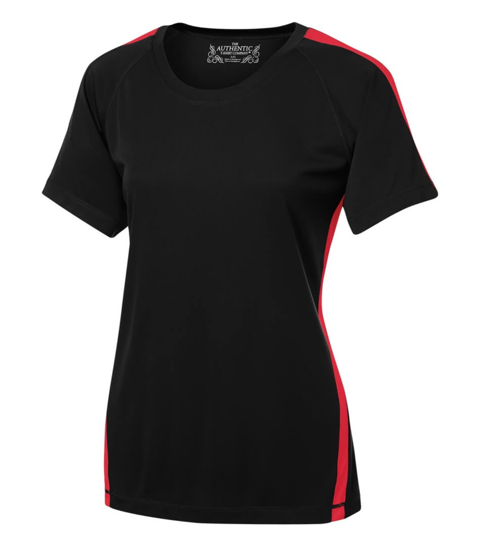 ATC Pro Team Home and Away Ladies Jersey in Black/True Red