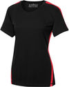 Am image of a Custom ATC Pro Team Home and Away Ladies Jersey in Black/True Red!