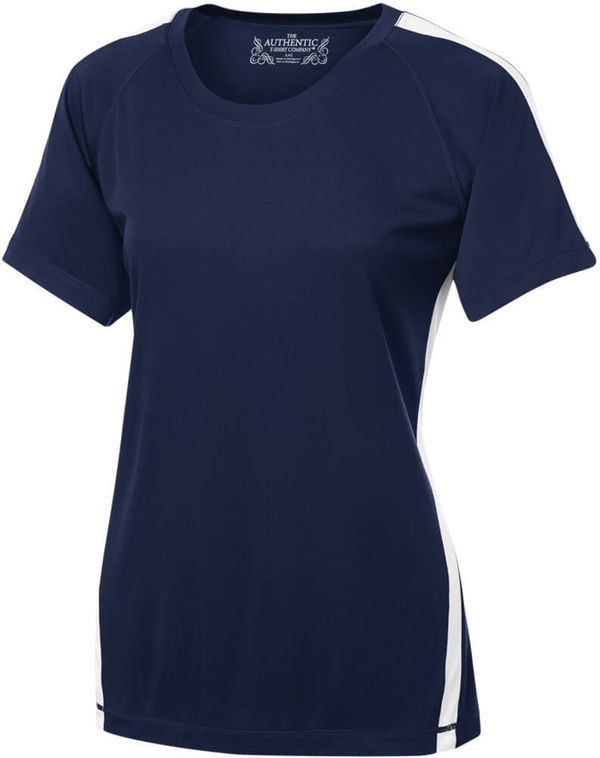 Am image of a Custom ATC Pro Team Home and Away Ladies Jersey in True Navy/White!