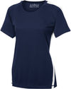 Am image of a Custom ATC Pro Team Home and Away Ladies Jersey in True Navy/White!