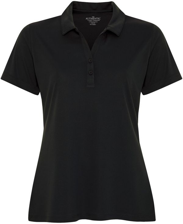 Am image of a Custom ATC Pro Team Ladies Sport Shirt in Black!
