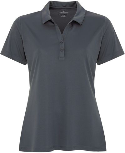 Am image of a Custom ATC Pro Team Ladies Sport Shirt in Iron Grey!