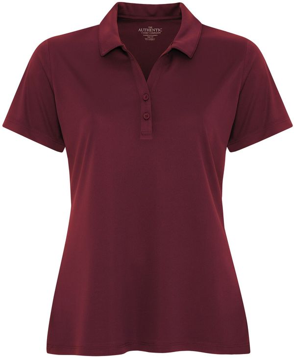 Am image of a Custom ATC Pro Team Ladies Sport Shirt in Maroon!