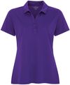 Am image of a Custom ATC Pro Team Ladies Sport Shirt in Purple!