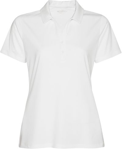 Am image of a Custom ATC Pro Team Ladies Sport Shirt in White!