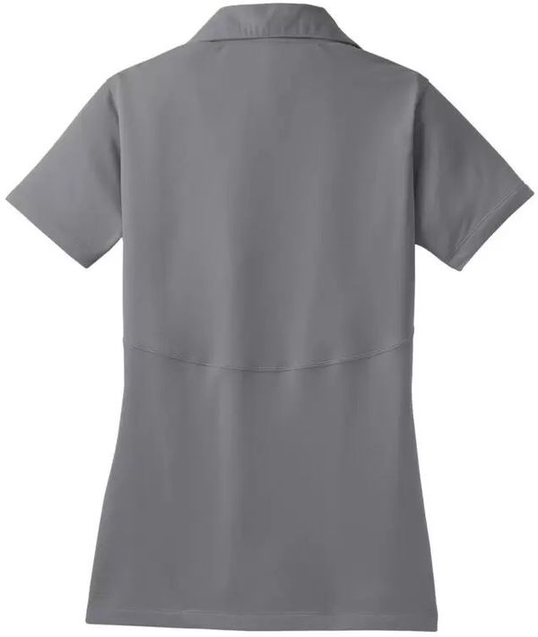 Am image of a Custom Coal Harbour Snag Resistant Ladies Sport Shirt in Grey Concrete!