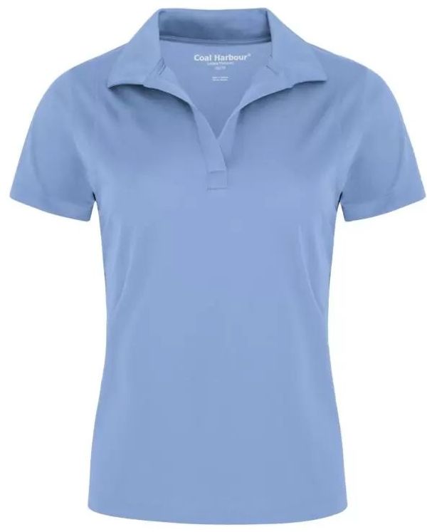 Am image of a Custom Coal Harbour Snag Resistant Ladies Sport Shirt in Blue Lake!