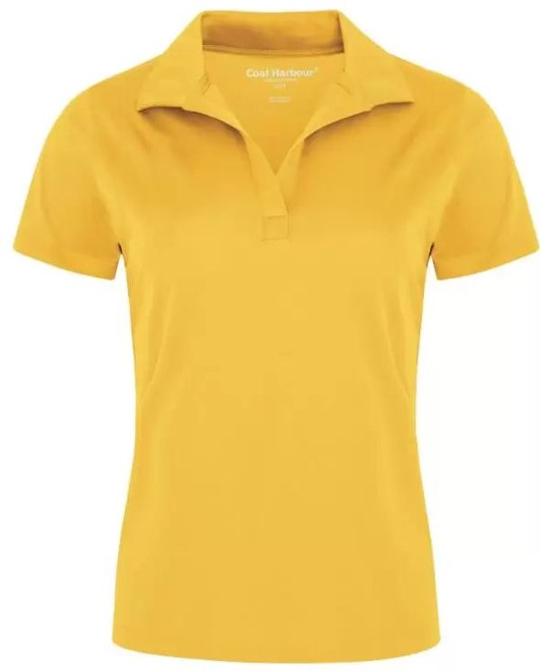 Am image of a Custom Coal Harbour Snag Resistant Ladies Sport Shirt in Gold!