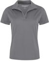 Am image of a Custom Coal Harbour Snag Resistant Ladies Sport Shirt in Grey Concrete!