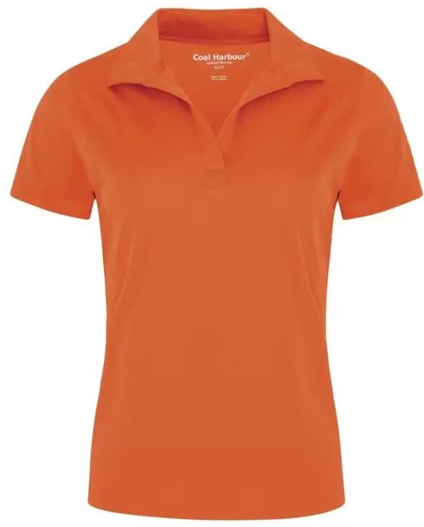 Am image of a Custom Coal Harbour Snag Resistant Ladies Sport Shirt in Orange!